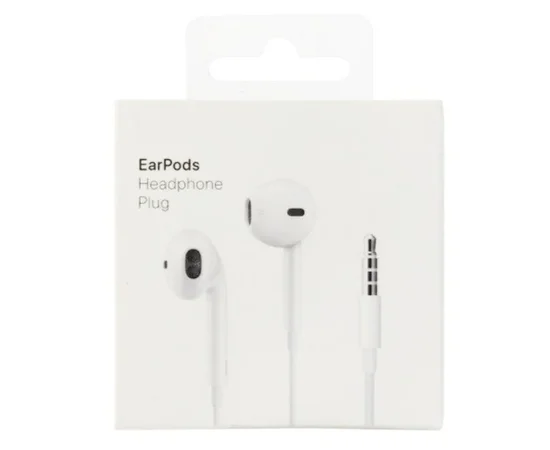 Наушники EarPods Headphone Plug (3.5mm) MNHF2ZM/A (AAA) Белый