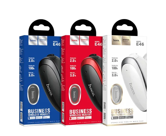 Bluetooth моно-гарнитура HOCO E46 Белый