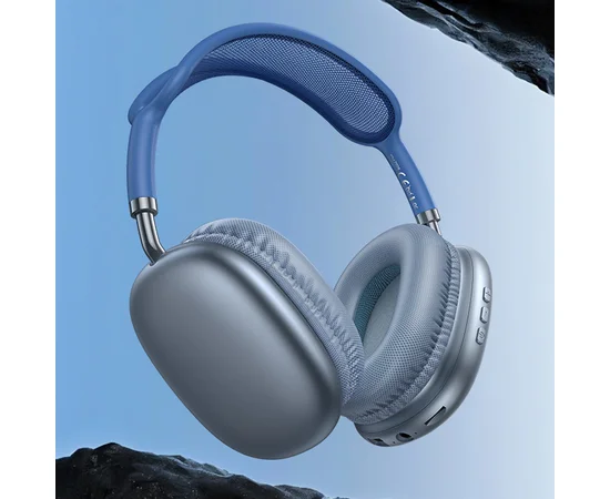 Накладные беспроводные наушники BOROFONE BO22 Plus Elegant Sky Blue