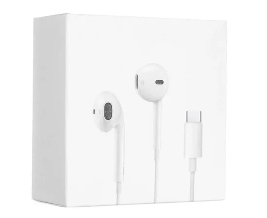Наушники EarPods with Mic Type-C (AAA) (box) Белый