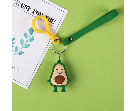 Силиконовый футляр Cute Charm для наушников AirPods2 Avocado Junior / Зеленый