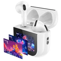 Беспроводные TWS наушники Hoco EW82 Sparkle with Touch Screen White