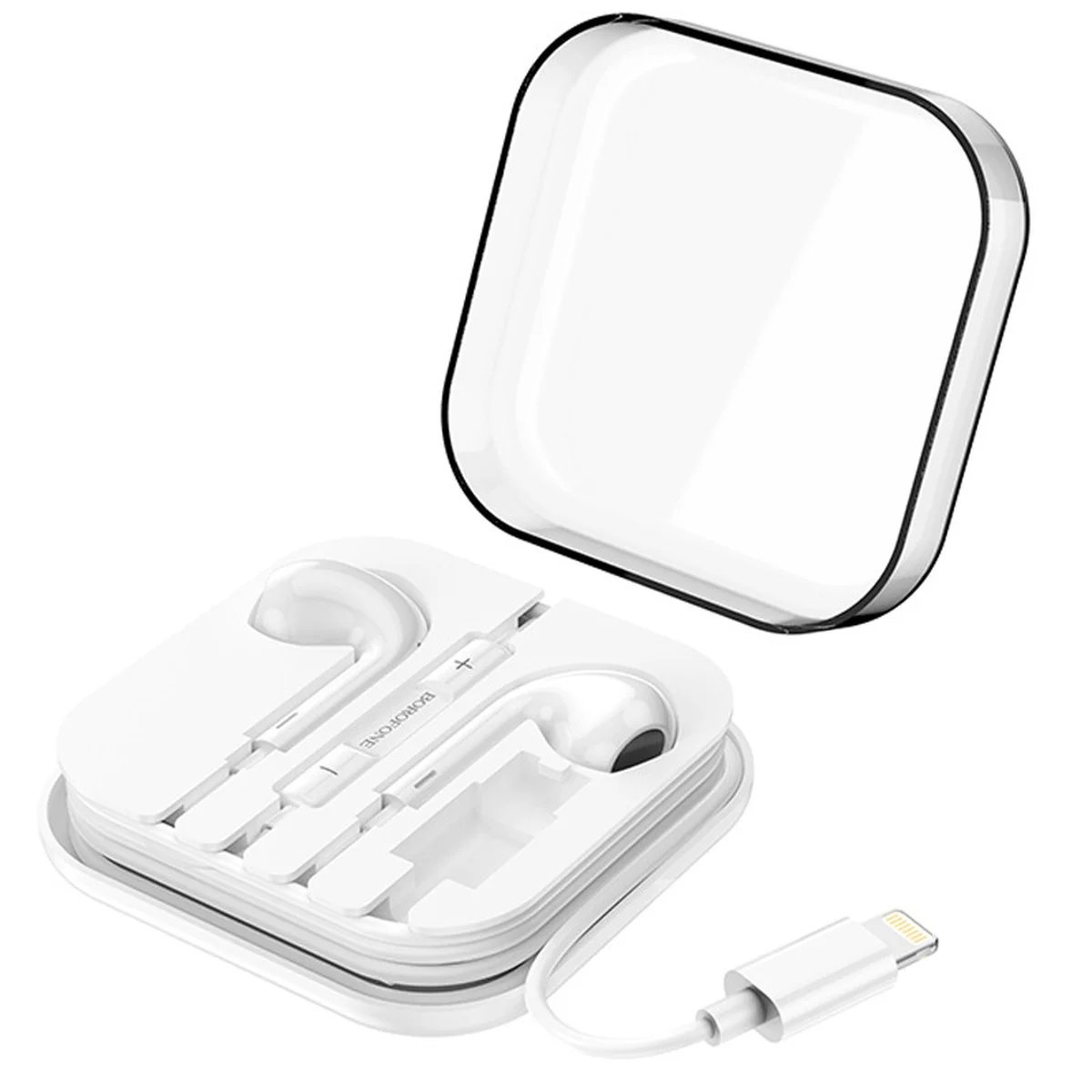 Наушники Borofone BM30 Max Lightning Белый