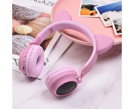 Bluetooth гарнітура Hoco W27 Рожевий
