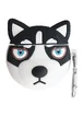 Силиконовый футляр Husky для наушников AirPods + карабин Черный