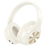 Накладні бездротові навушники Hoco W54 Young ANC Milky White