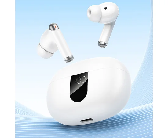 Беспроводные TWS наушники Hoco EQ26 Nice ANC+ENC White
