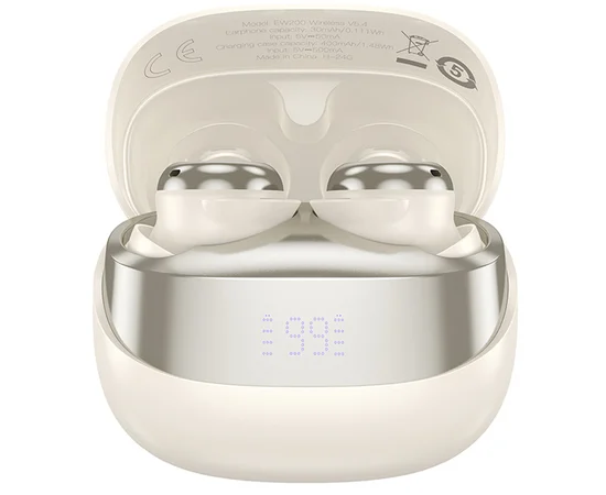 Бездротові TWS навушники Hoco EW200 Elegant Milky White