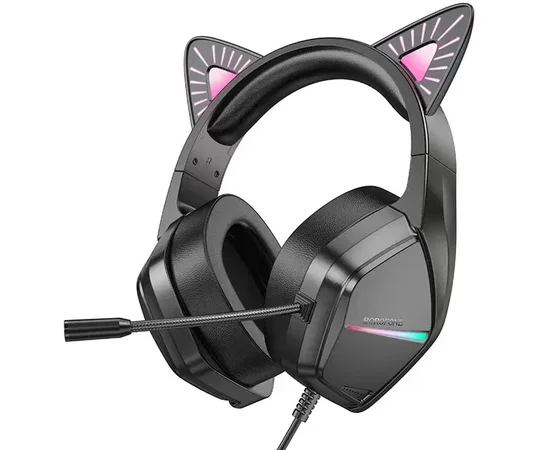 Накладные наушники BOROFONE BO106 Cute cat Phantom Cat