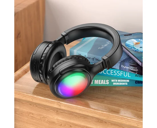 Накладные беспроводные наушники Hoco W48 Focus Black