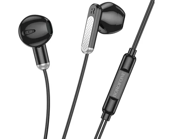 Наушники Borofone BM89 Surpass universal (3.5mm/1.2m) Black