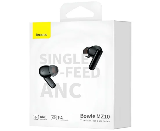 Беспроводные TWS наушники Baseus Bowie MZ10 ANC (NGTW34000) Black