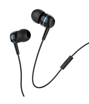 Провідна гарнітура Hoco W24 Чорно - синій