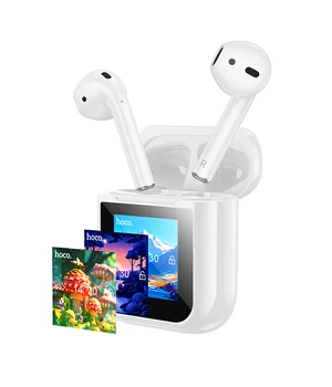 Беспроводные TWS наушники Hoco EW80 Magnificent with Touch Screen White