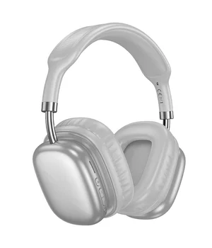 Накладні бездротові навушники Hoco W52 Wonderful Silver