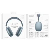 Накладні бездротові навушники BOROFONE BO35 Plus Adorable ANC Blue