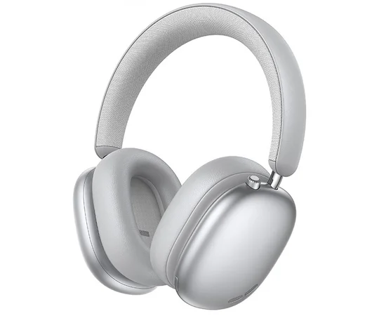 Накладные беспроводные наушники Hoco W63 Triunfo ANC Silver