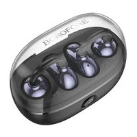 Беспроводные TWS наушники BOROFONE FQ5 Spirit clip-on Black