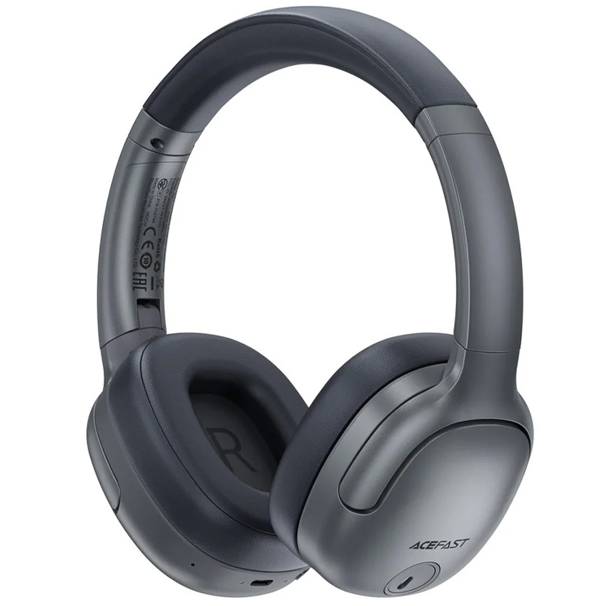 Накладні бездротові навушники Acefast H2 Black