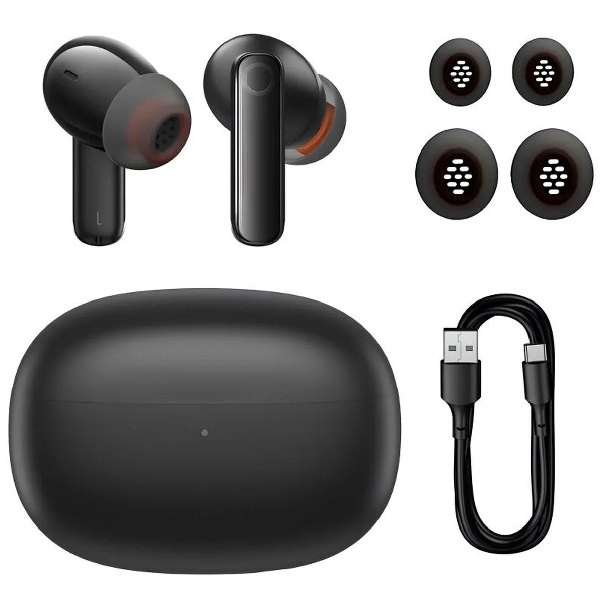 Беспроводные TWS наушники Baseus Bowie MZ10 ANC (NGTW34000) Black