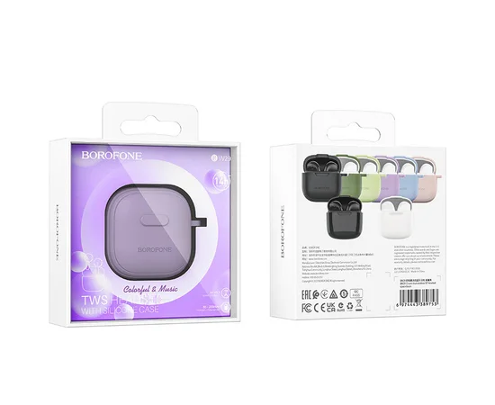 Беспроводные TWS наушники BOROFONE BW29 Taro Purple