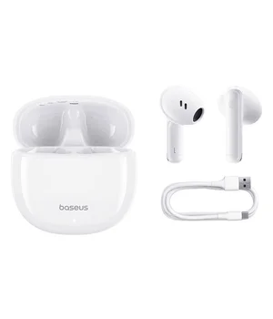 Бездротові навушники TWS Baseus Bowie E13 (A00059701217-Z) Moon White