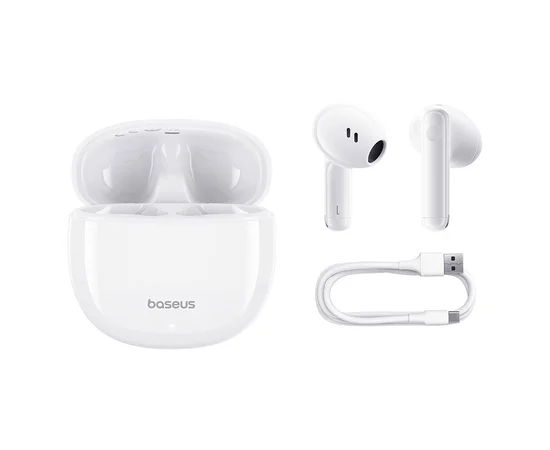 Бездротові навушники TWS Baseus Bowie E13 (A00059701217-Z) Moon White