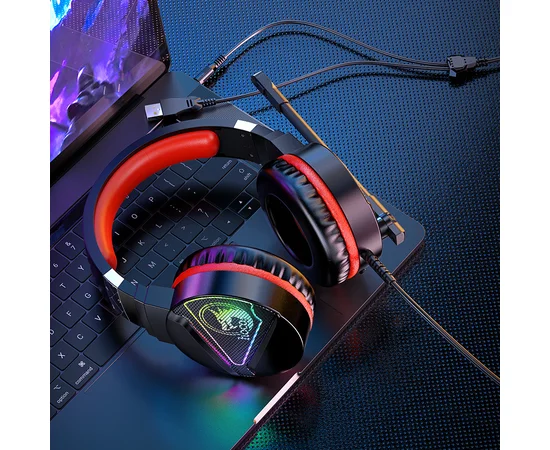 Стерео Наушники Hoco W104 Drift Красный