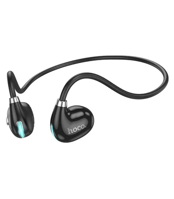 Bluetooth Навушники Hoco ES68 Music air conduction Obsidian Black