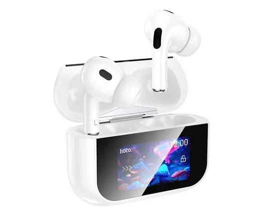 Беспроводные TWS наушники Hoco EW79 Bright with Touch Screen ANC White