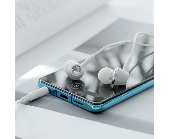 Стерео Наушники Hoco M70 with microphone Белый