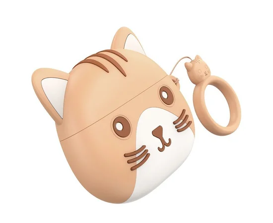 Bluetooth навушники Hoco EW46 TWS Khaki Cat