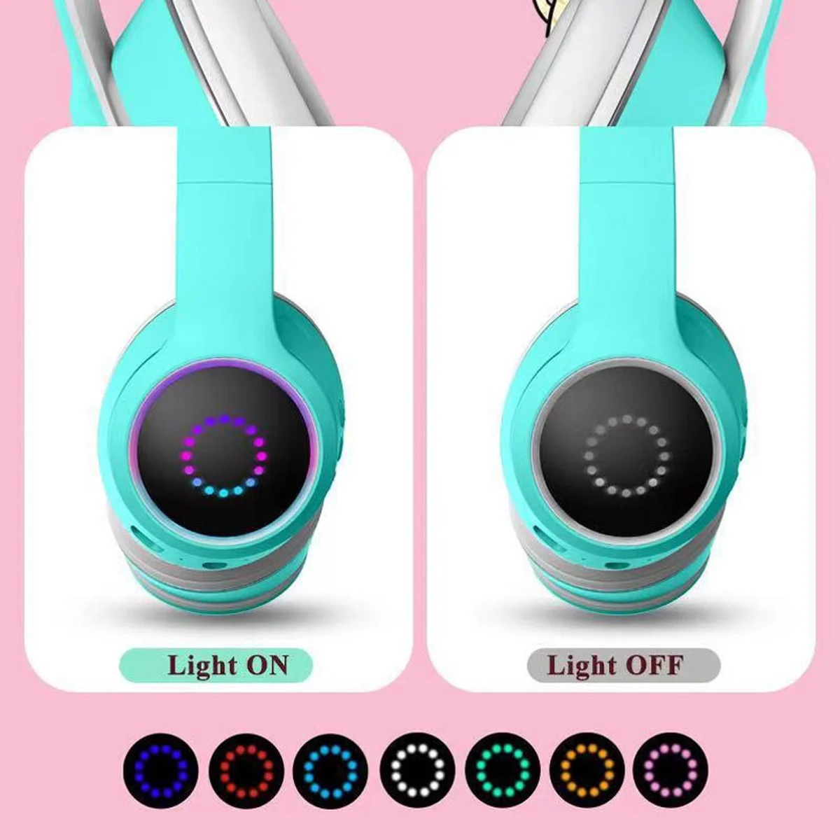 Bluetooth наушники Tucci K26 Голубой / Белый