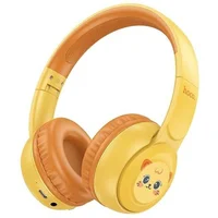 Накладные беспроводные наушники Hoco W60 Rhyme for children Sun yellow