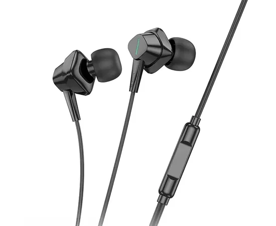 Стерео Навушники Hoco M113 Landy universal (3.5mm/1.2m) Black