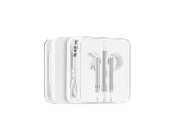 Стерео наушники Hoco M26 Zorun Серебряный