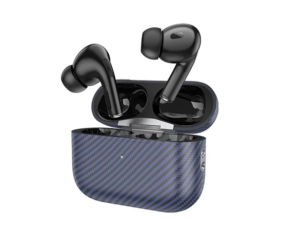 Беспроводные TWS наушники Hoco EW47 Plus (carbon fiber pattern version) Blue