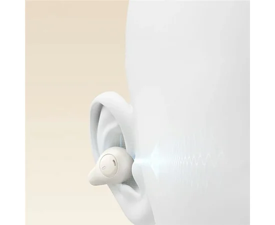 Беспроводные TWS наушники Baseus OS Bass 15 Clip Open-Ear (A00079500) Stellar White