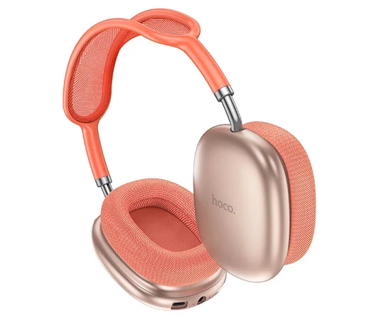 Накладні бездротові навушники Hoco W55 Pleasing Pink
