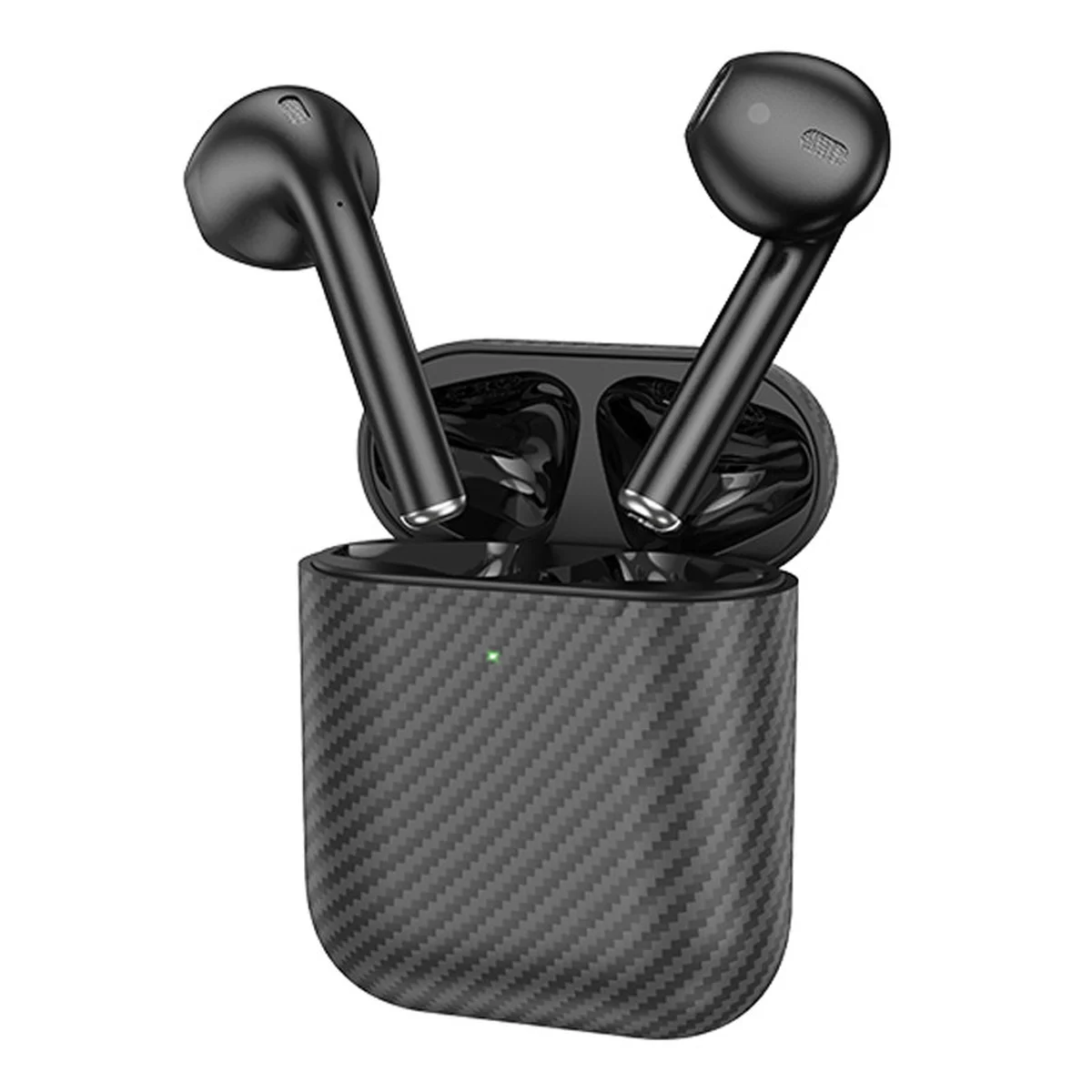 Беспроводные TWS наушники Hoco EW41 Plus (carbon fiber pattern version) Black