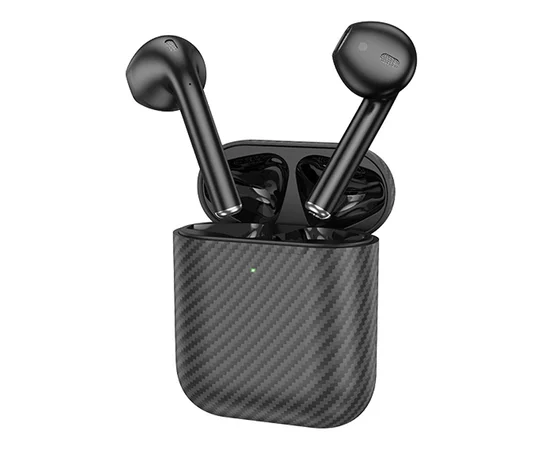 Беспроводные TWS наушники Hoco EW41 Plus (carbon fiber pattern version) Black