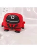 Силиконовый футляр Squid Game для наушников AirPods Pro Красный / Круг Рабочий