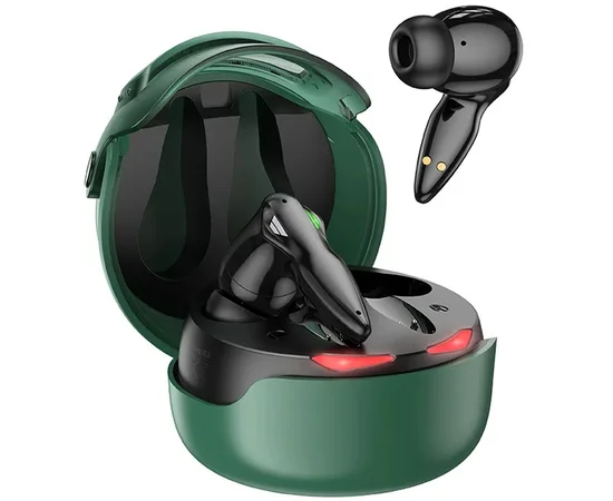 Беспроводные TWS наушники BOROFONE BW57 Mecha Green