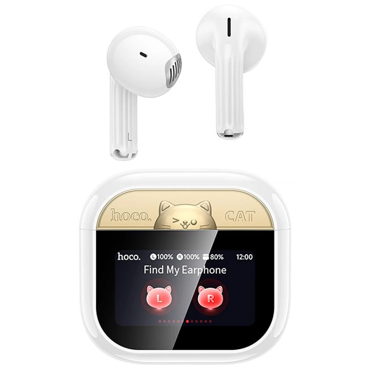 Беспроводные TWS наушники Hoco EW89 Kissa White
