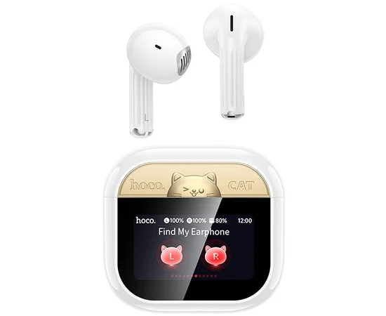 Беспроводные TWS наушники Hoco EW89 Kissa White