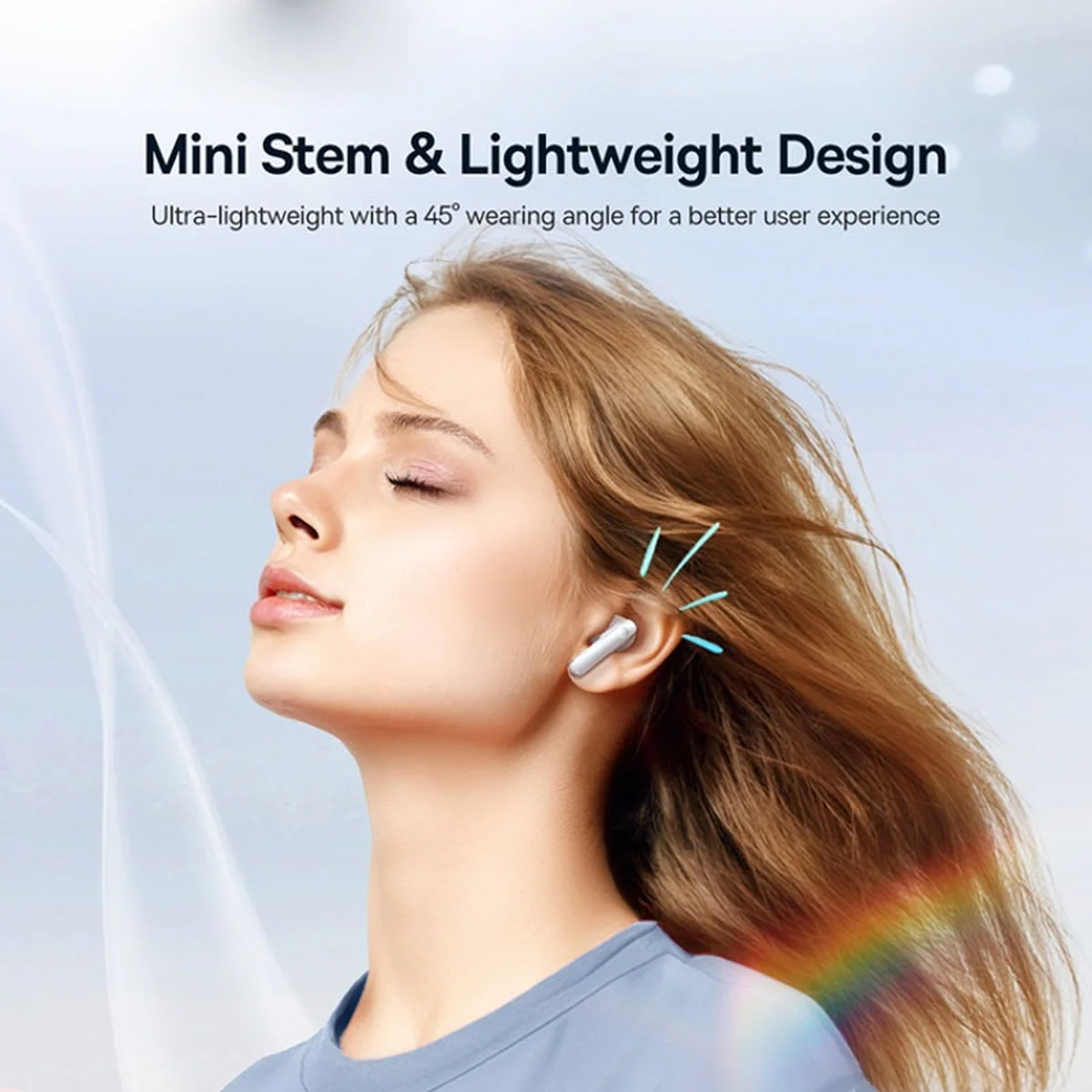 Беспроводные TWS наушники Baseus Bowie E13 (A00059701217-Z) Moon White