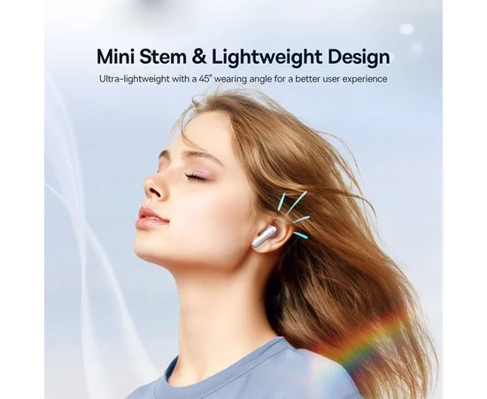 Бездротові навушники TWS Baseus Bowie E13 (A00059701217-Z) Moon White