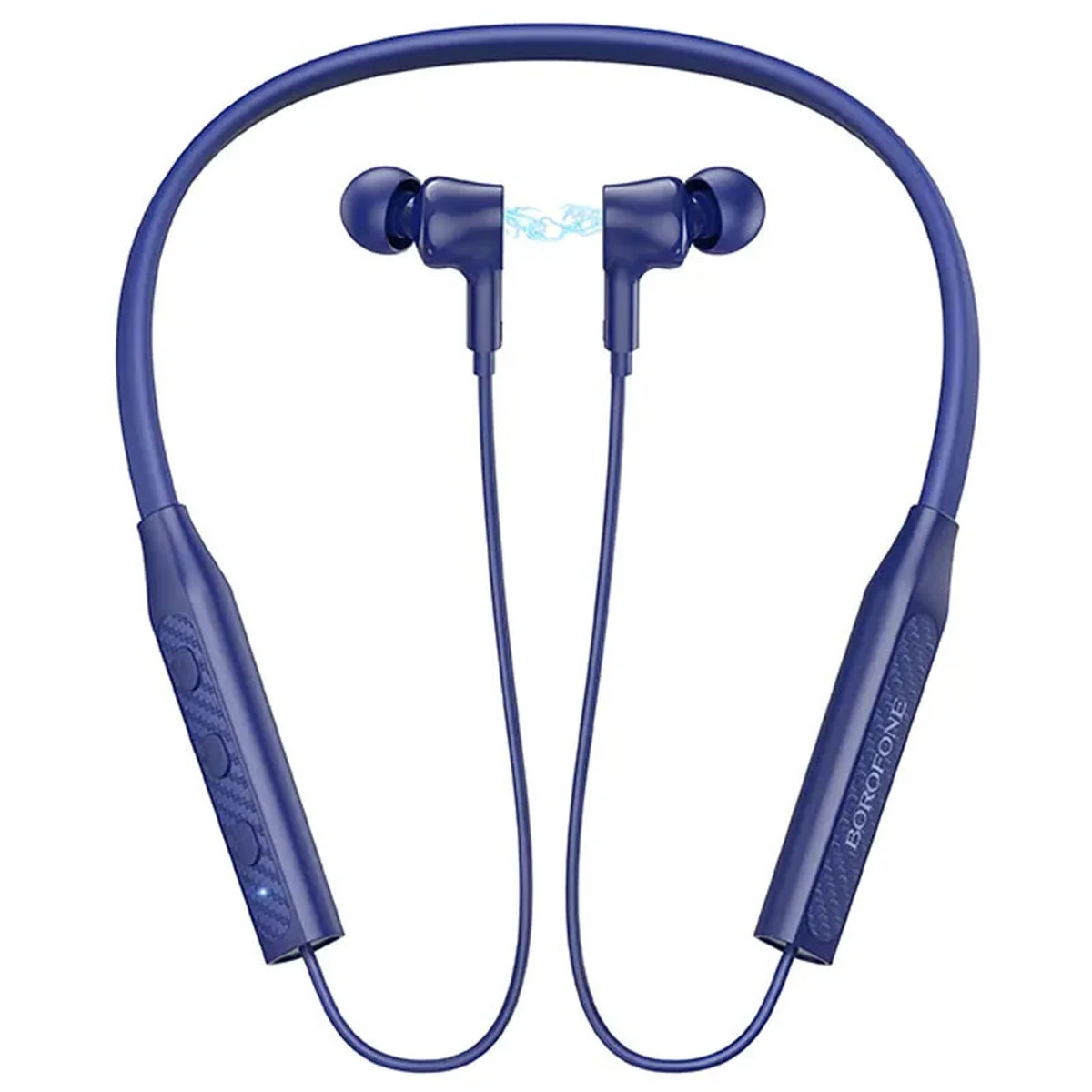 Bluetooth навушники Borofone BE59 Rhythm neckband Blue