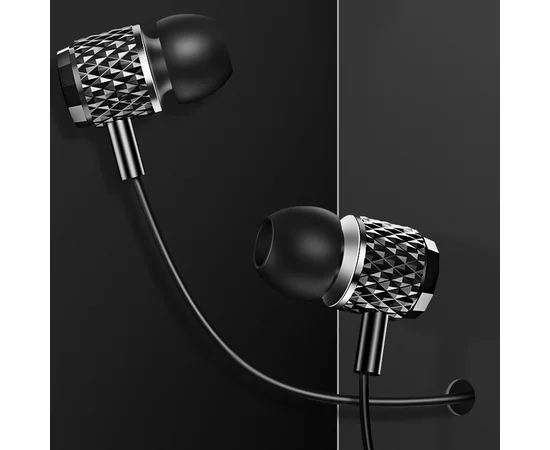 Наушники Usams EP-38 с микрофоном Серый