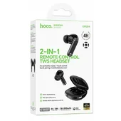 Беспроводные TWS наушники Hoco EW204 Verso + пульт дистанционного управления Black